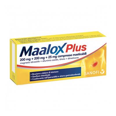 Maalox plus 30cpr
